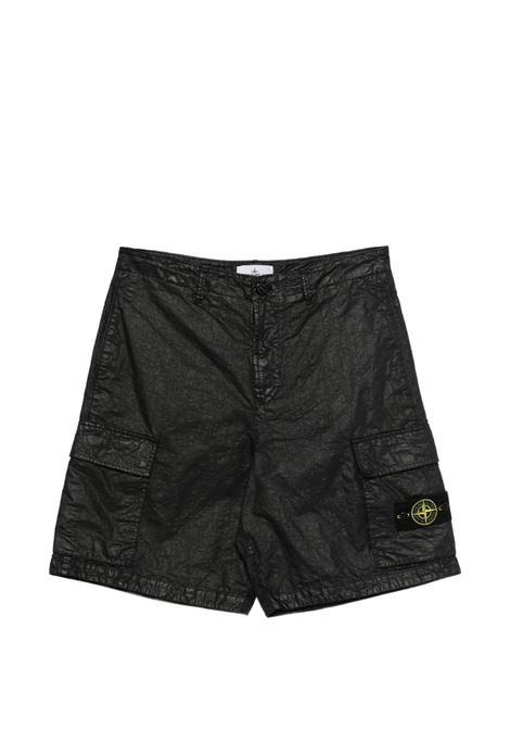 pantaloncini L10001 uomo neri STONE ISLAND | L1S15 L100001 S0069V0029